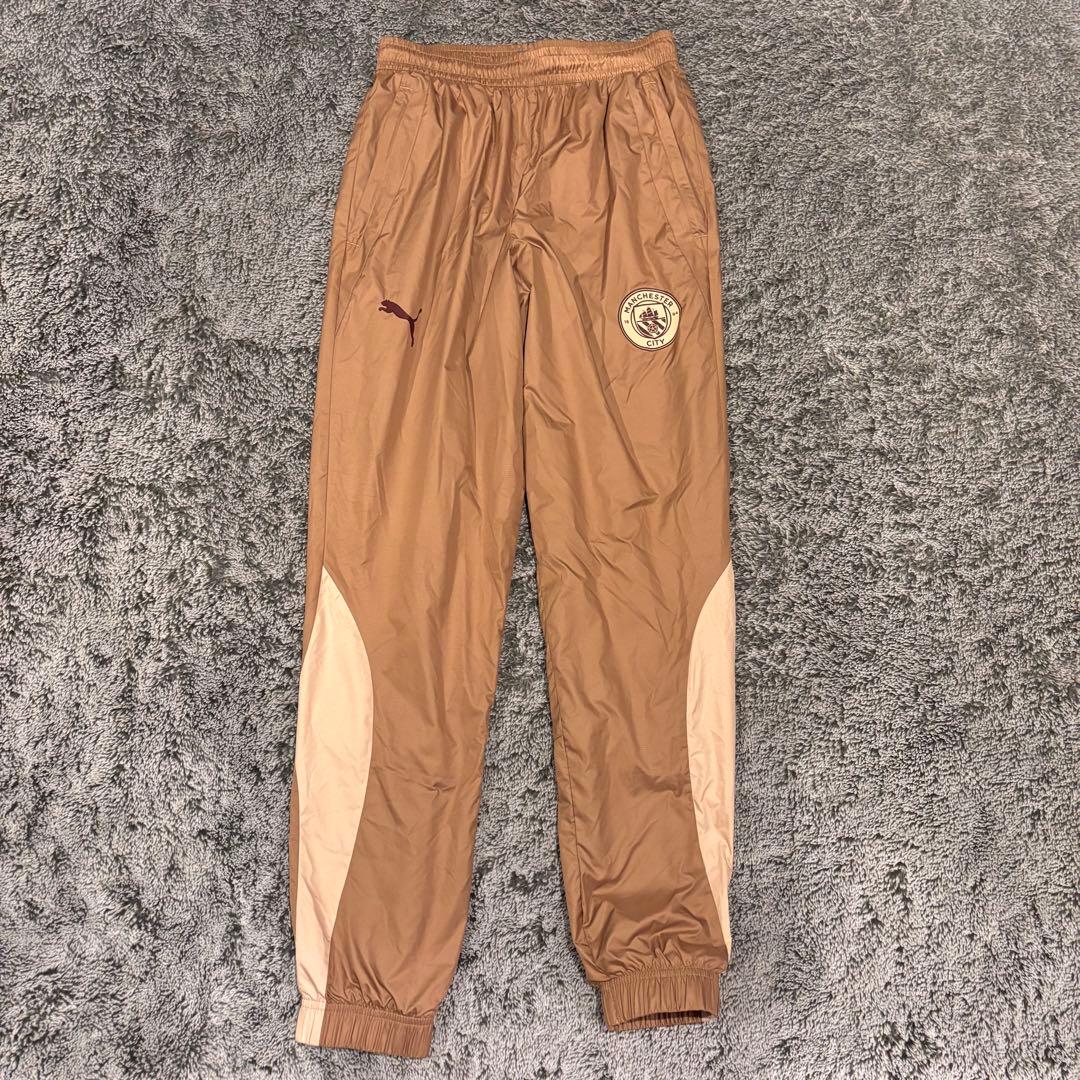 【完売品】PUMA マンチェスター・シティ プレマッチウーブンジャケットS 美品