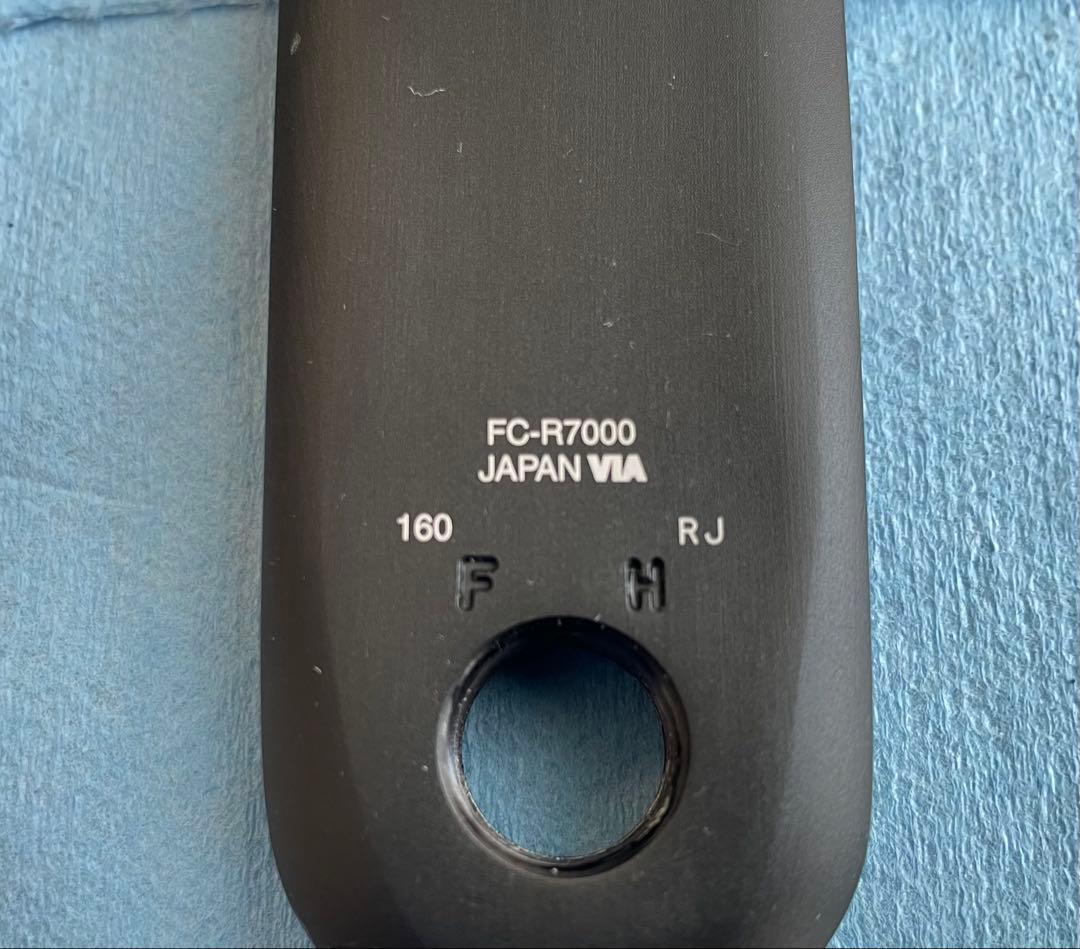 Shimano105 FC-R7000ショートクランク160mm 53-39t