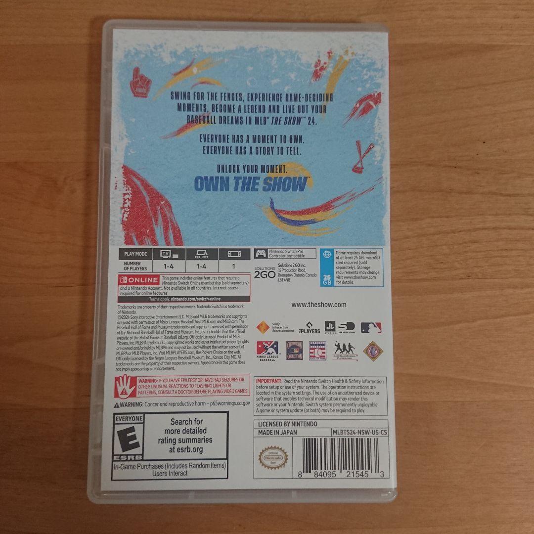 Nintendo Switch MLB The Show 24 Nintendo Switch