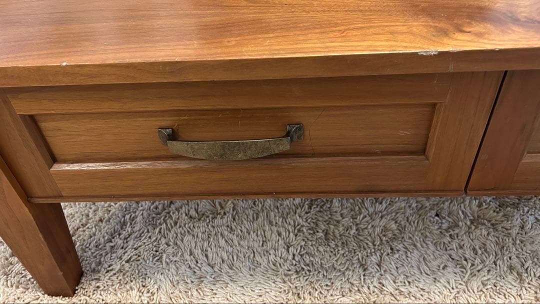 ニトリ　センターテーブル　ウォルナット【たのメル便送料込み】