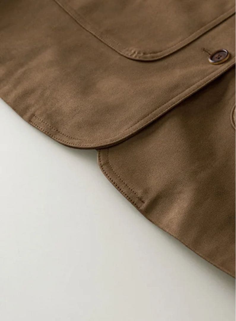 ジャケット・アウター OHOTORO Henry Suede Jacket