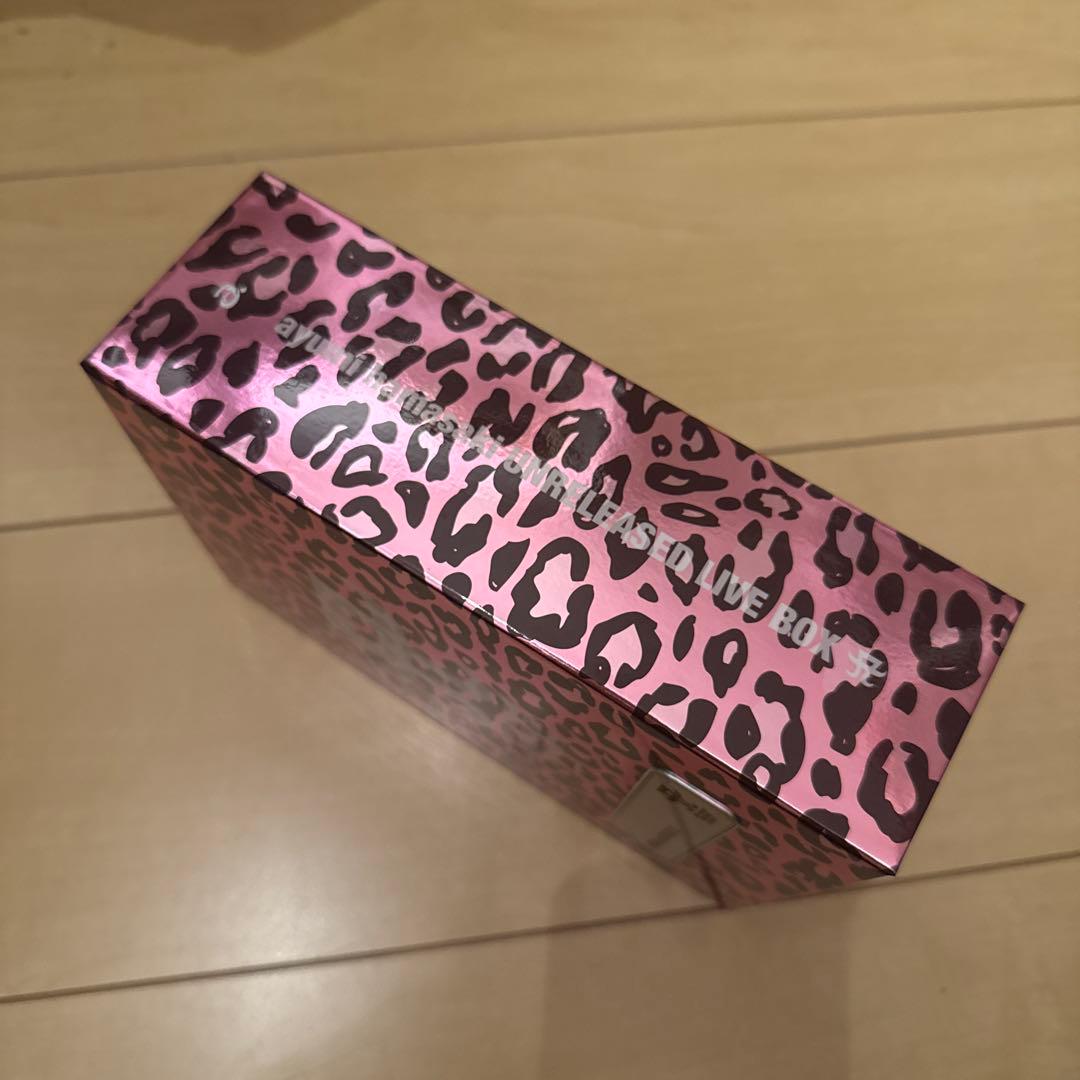 浜崎あゆみ UNRELEASED LIVE BOX A 初回プレス特典