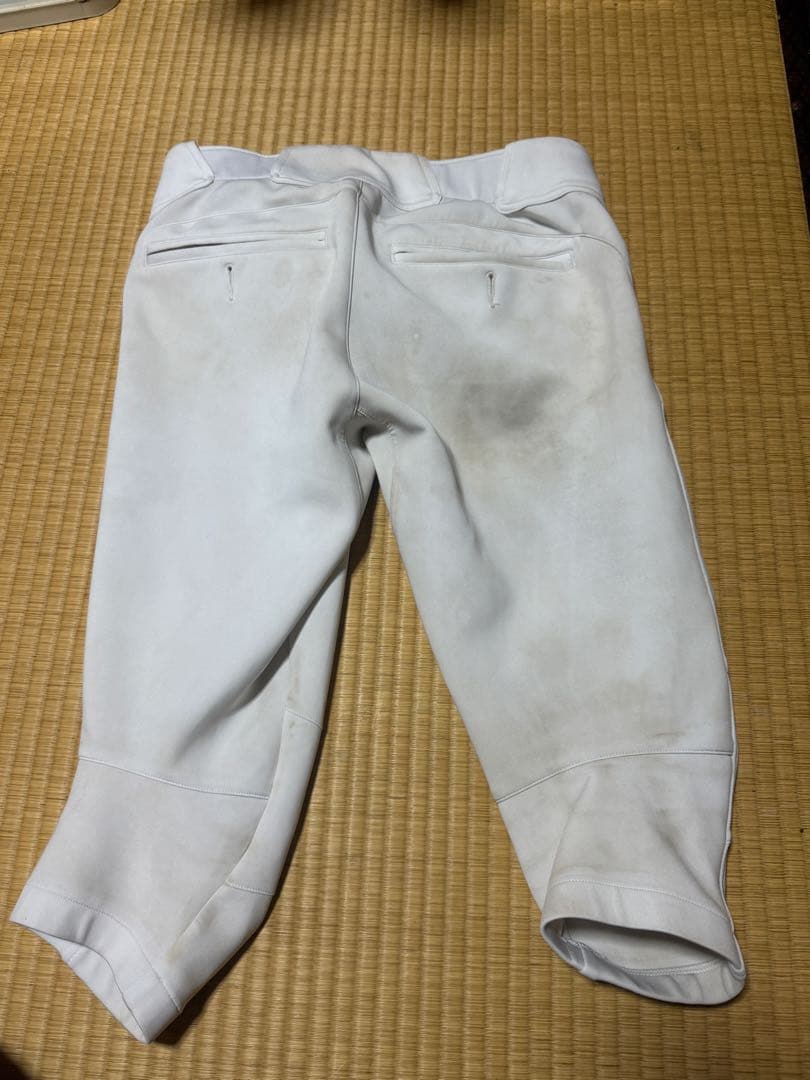 【公式戦対応】野球用ズボン　ショートフィットＬ　３枚セット