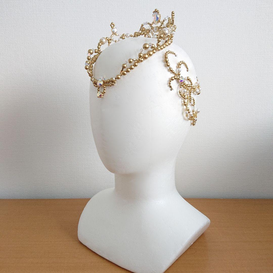 バレエティアラ ゴールド×クリア 海賊・ライモンダ