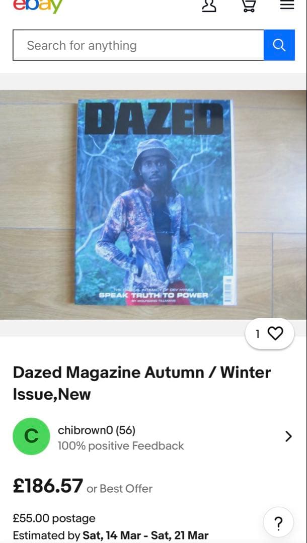 アート・デザイン・音楽 Dazed & Confused WOLFGANG TILLMANS