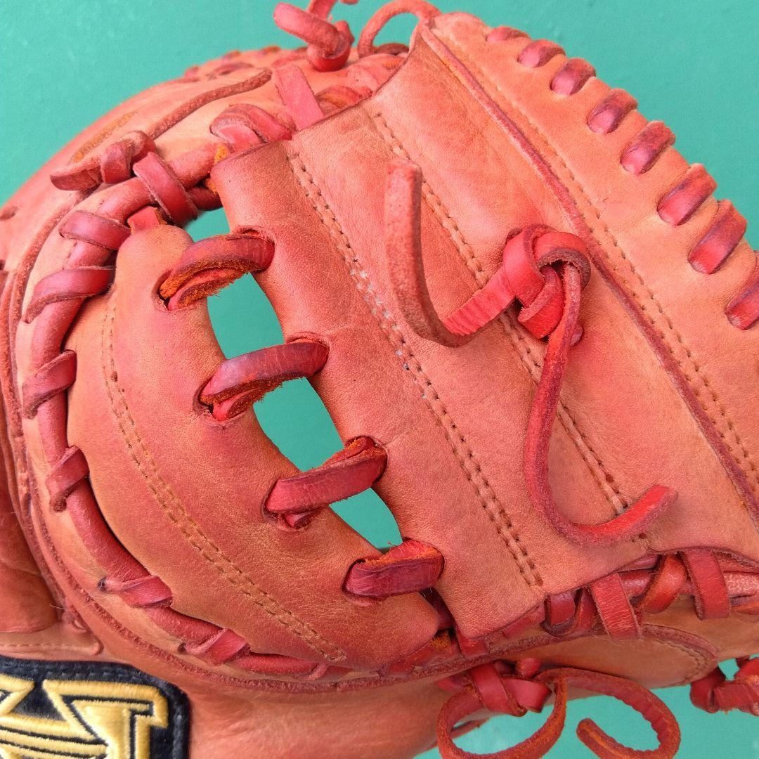 【良型】野球 グローブ 軟式 キャッチャーミット ハイゴールド