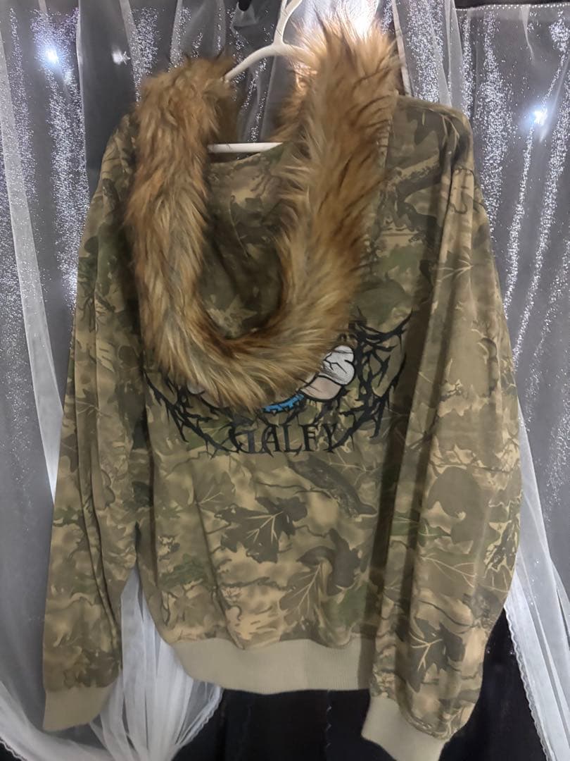 ガルフィー 森林パーカー ファーパーカー