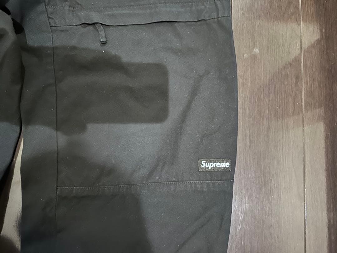 Supreme ブラック カーゴパンツ S