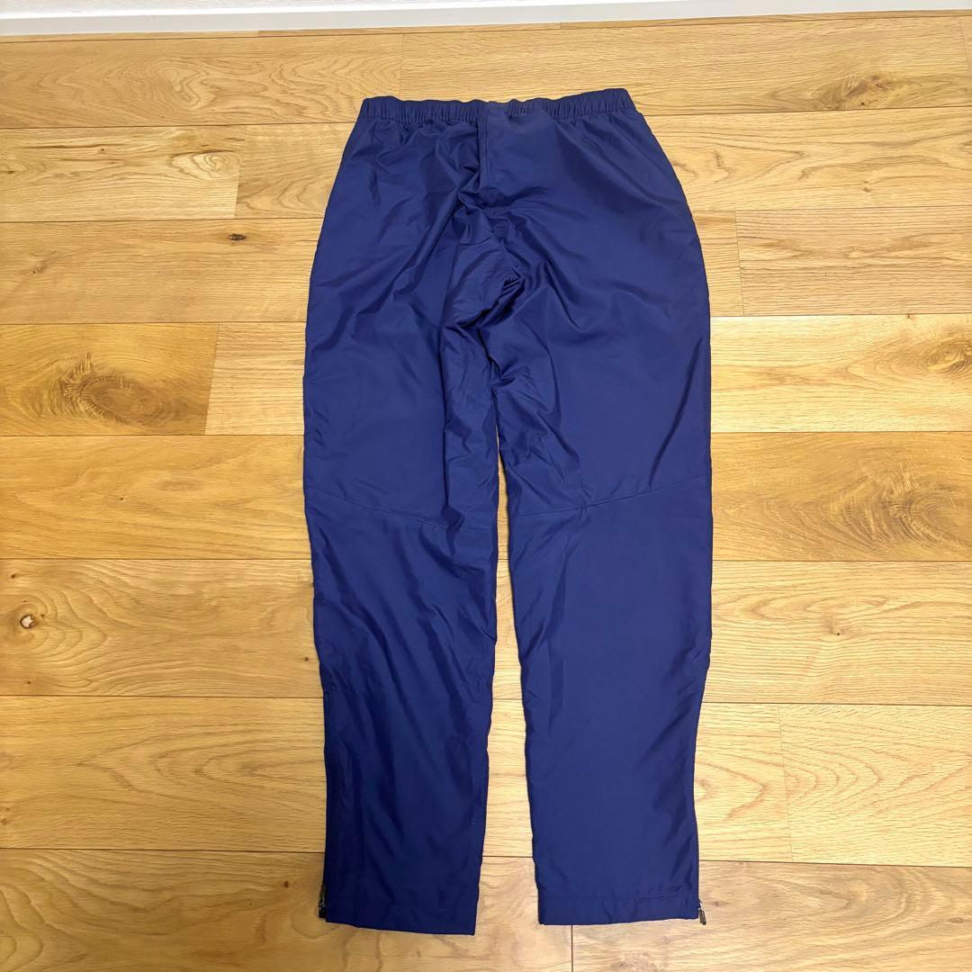 ミズノ ウインドブレーカー上下セットアップ ジャケット パンツ レディースL 紺