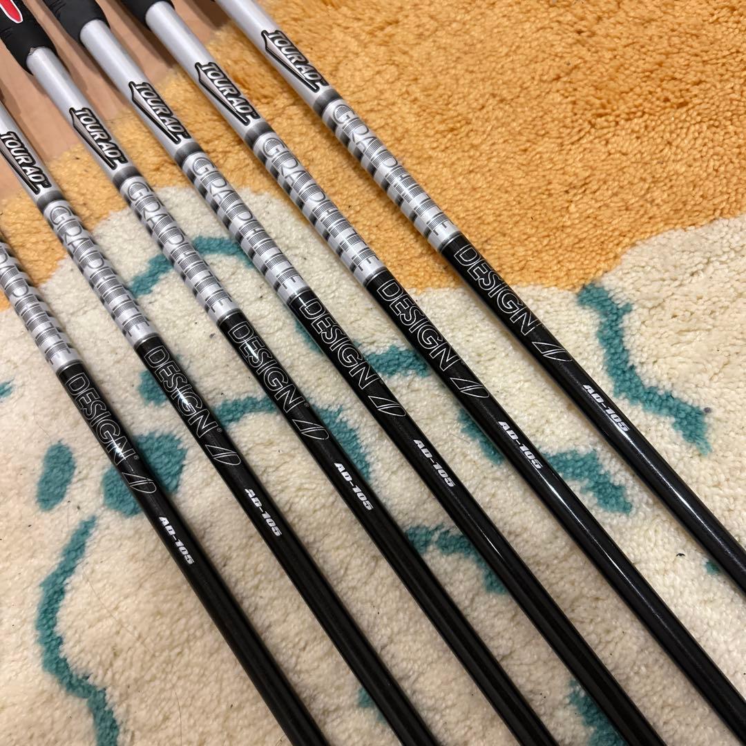 プロトコンセプト c05 tp ツアーAD 105 5-p 6本　アイアンセット