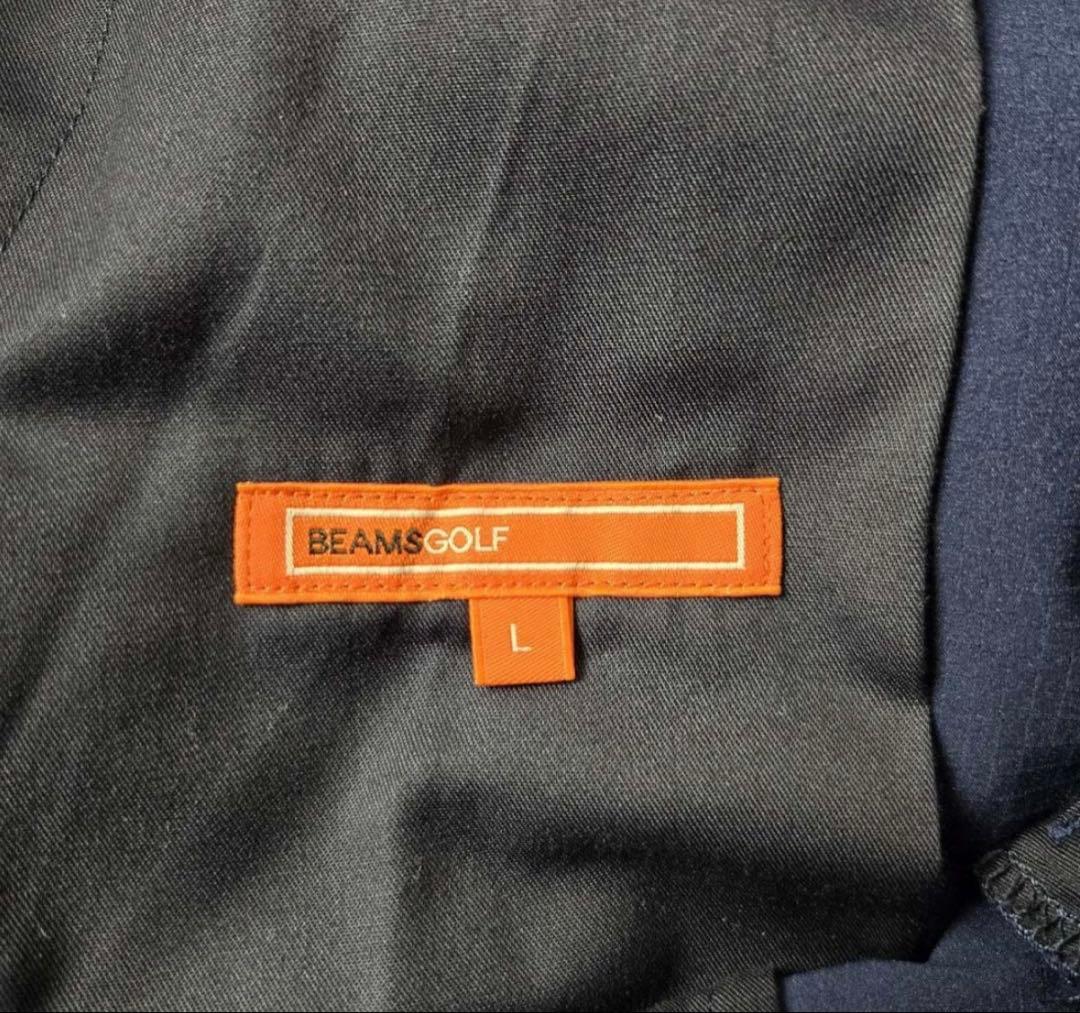 ビームスゴルフオレンジレーベル ドライストレッチロングパンツ L ネイビー
