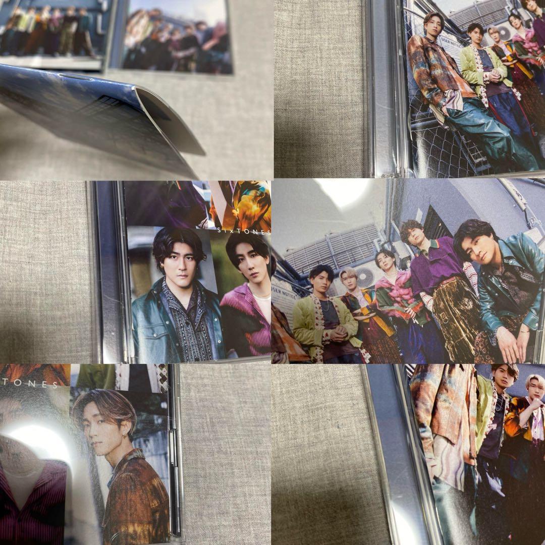 SixTONES シングル CD うちわ 特典 会報 パンフレット ステッカー