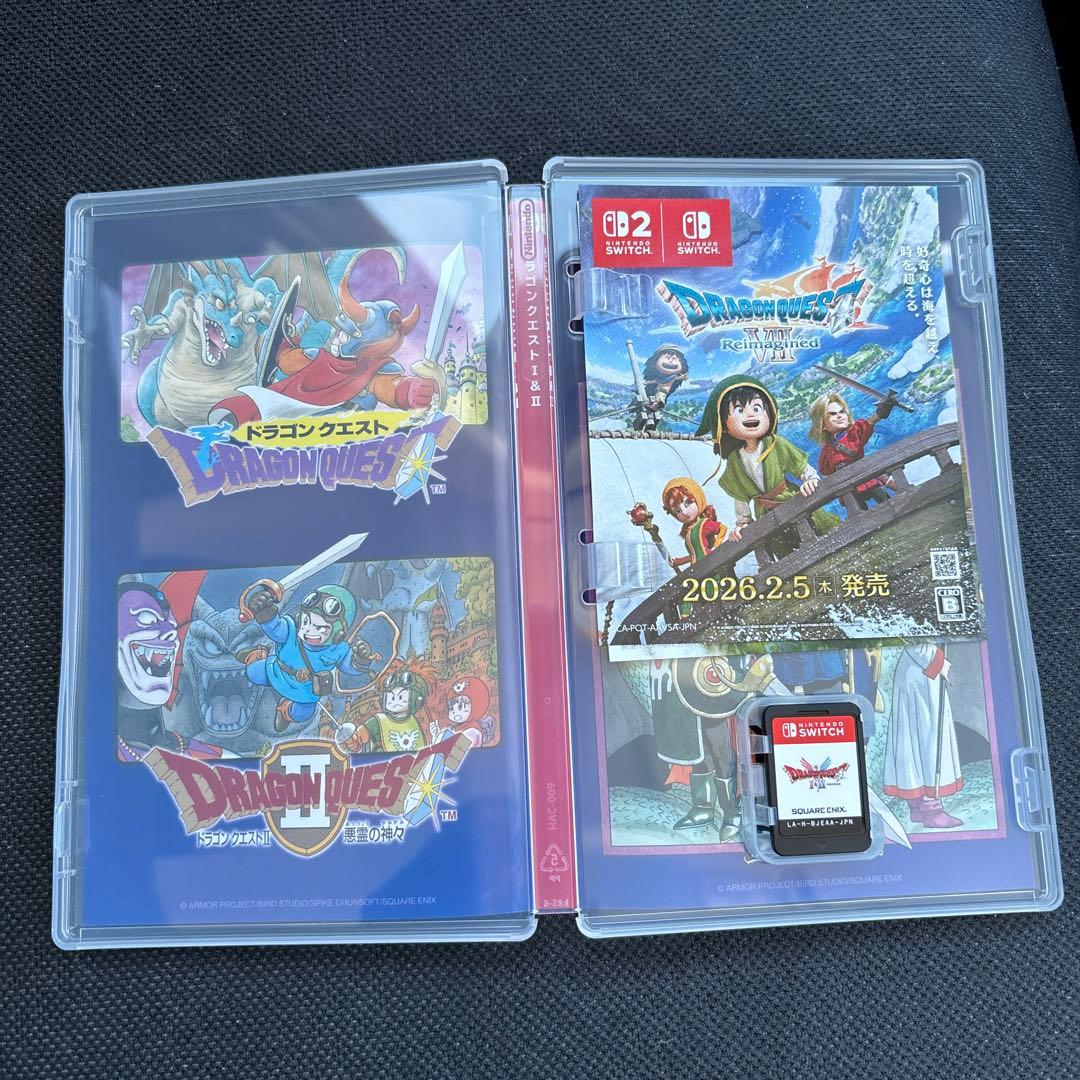 Switch版ドラゴンクエスト1＆2（中古）