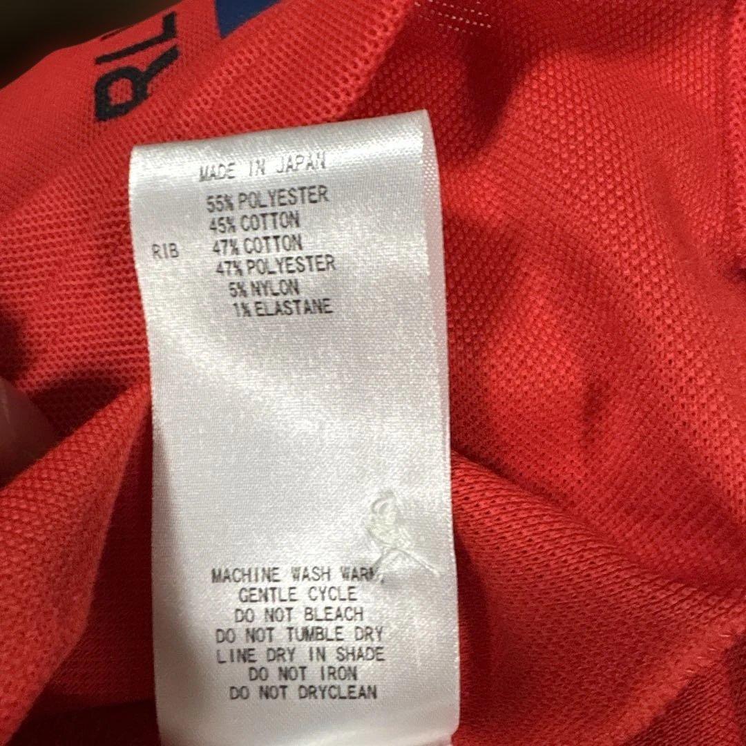 【日本製】パーリーゲイツ 赤 ポロシャツ
