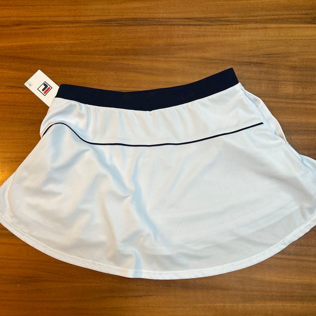 FILA VL2824 テニススカート Lサイズ ホワイト新品