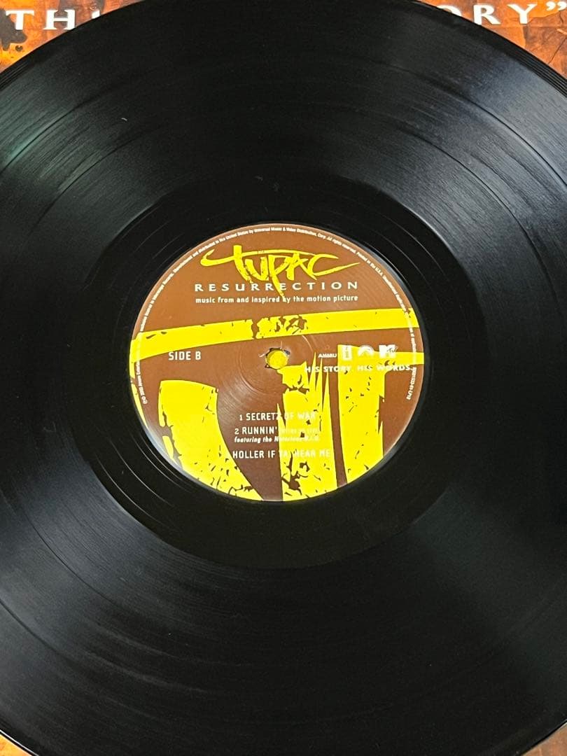 2PAC RESURRECTION レコード