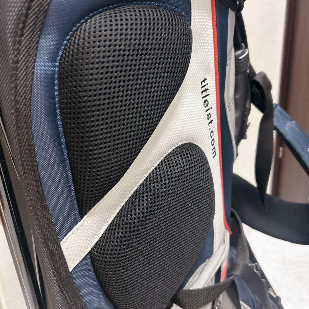 タイトリスト TITLEIST スタンドキャディバッグ ネームタグ付き