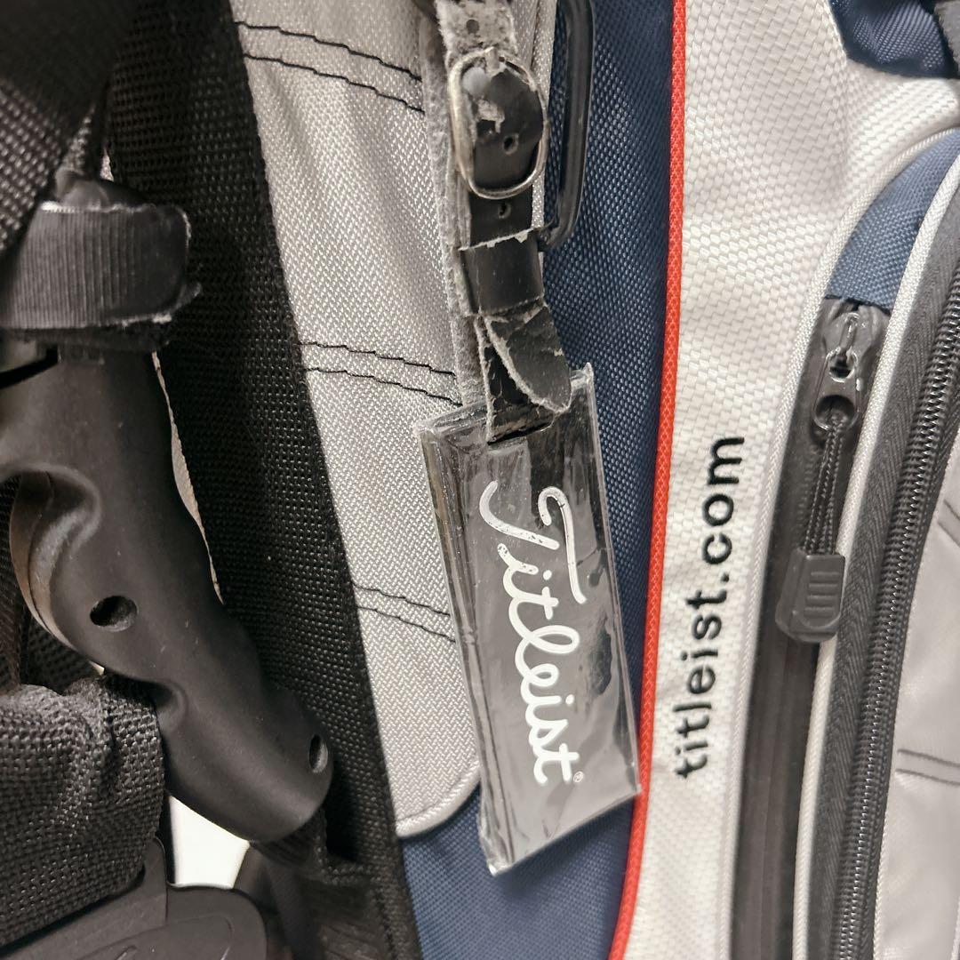 タイトリスト TITLEIST スタンドキャディバッグ ネームタグ付き
