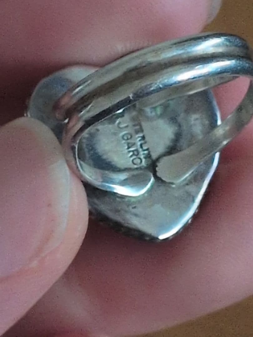 最終お値下げ 希少 ヴィンテージ パープルスパイニーオイスターリング