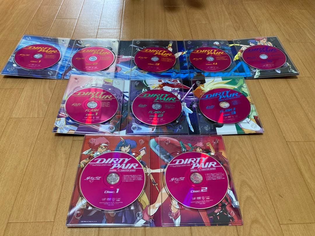 ダーティペアの大盛況 DVD-BOX セル版