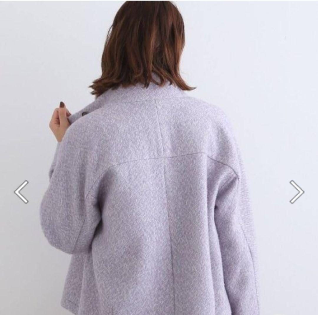 【完全タグ付き新品】ループツィードスタンドカラーコート