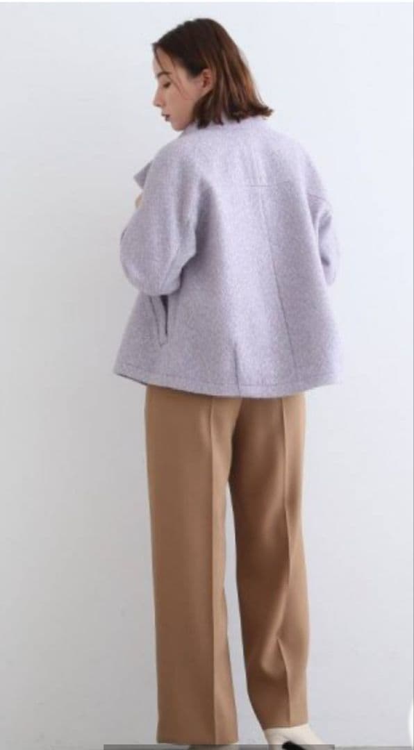 【完全タグ付き新品】ループツィードスタンドカラーコート