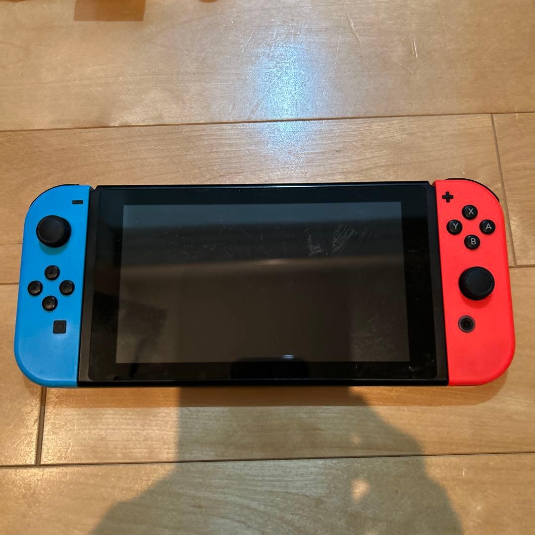 Nintendo Switch ネオンブルー/ネオンレッド 本体　箱なし