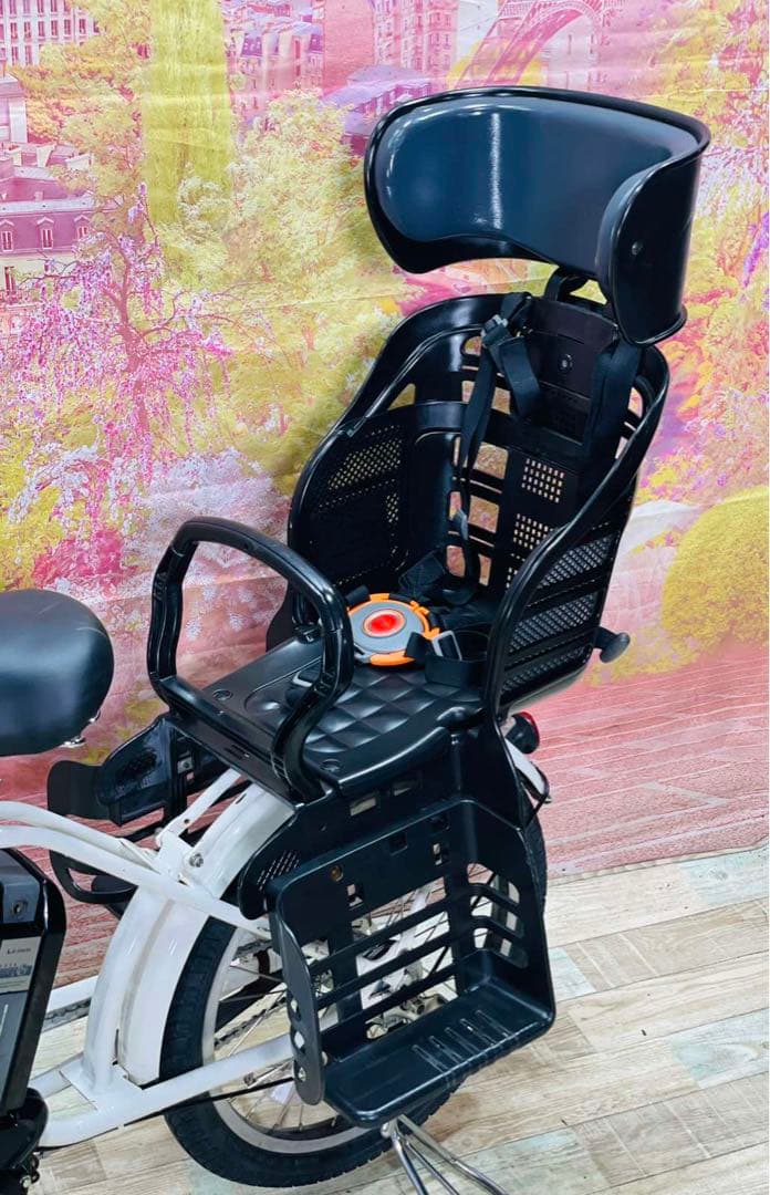 K2645 電動自転車ブリヂストン子供乗せ bikke 20インチ 送料無料