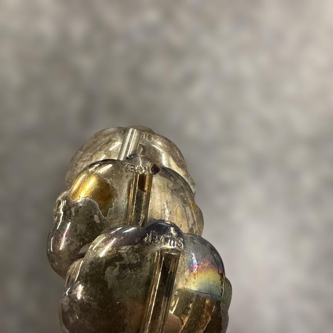 Silver花形スプーンセット 117g