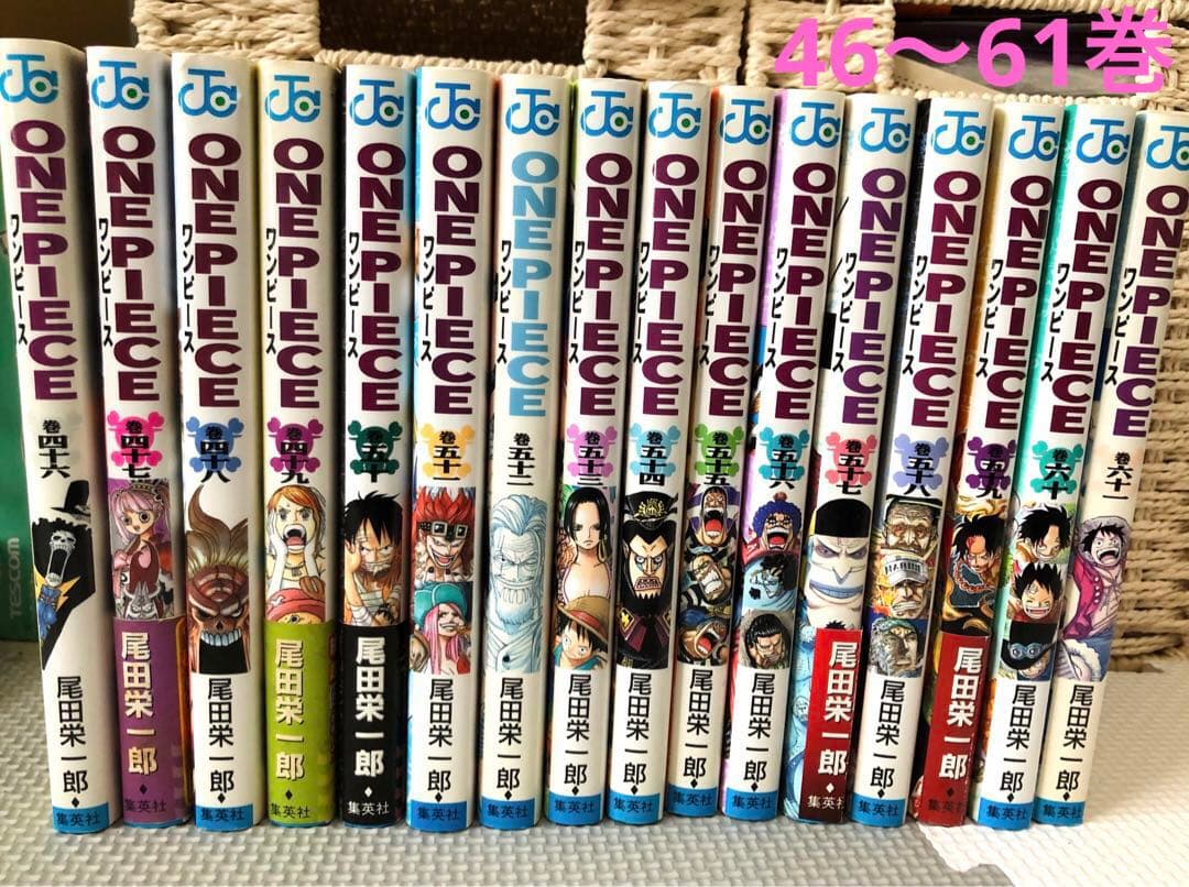 【ONE PIECE】60冊まとめ売り 46〜61巻 66〜105巻＋学園1〜4