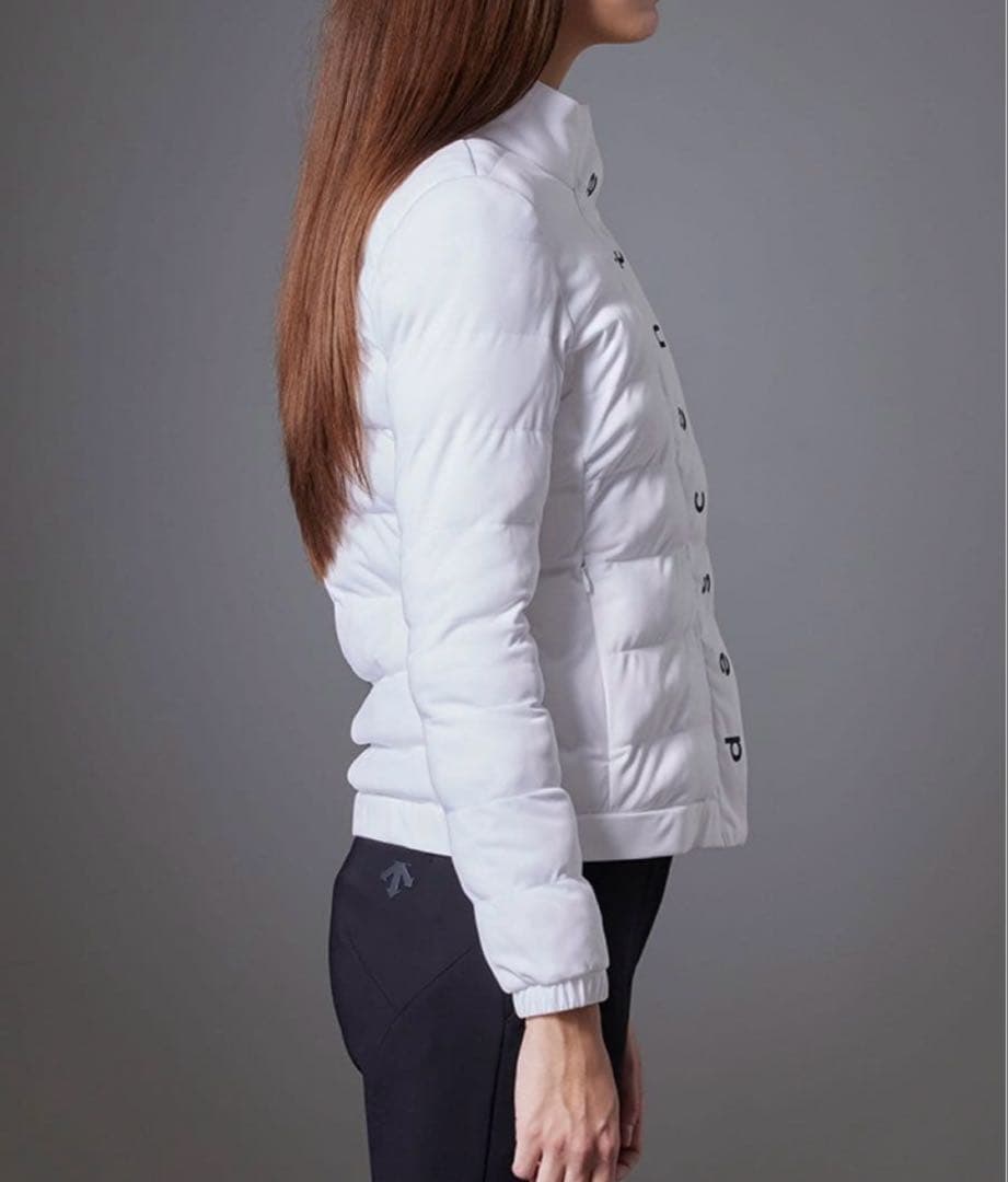 デサントゴルフ　フルジップ中綿ブルゾン　ジャケット　ストレッチ　撥水