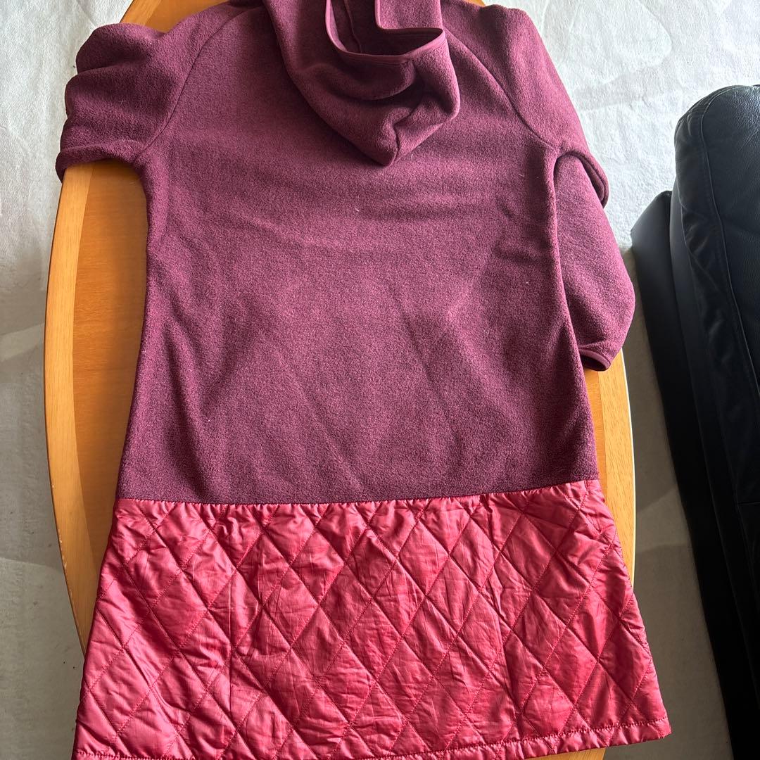 BEAMS GOLF フリースフードセーター M 紫