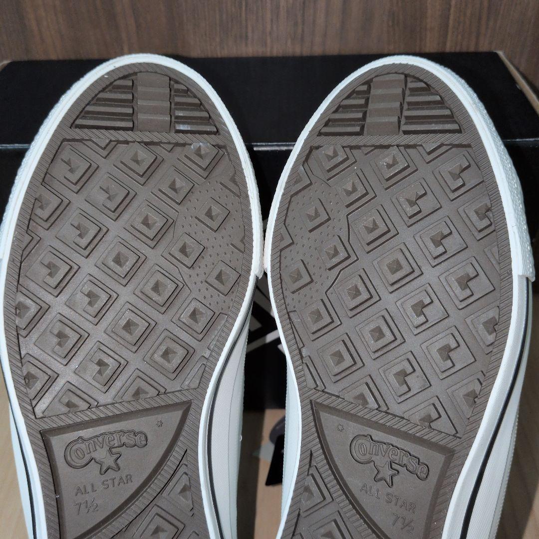 【US7.5】ワンスター　GF　白×黒　ゴルフシューズ ALL STAR