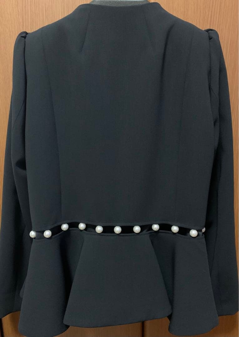 チェスティ☆ジャケット☆パール☆ブラック☆1