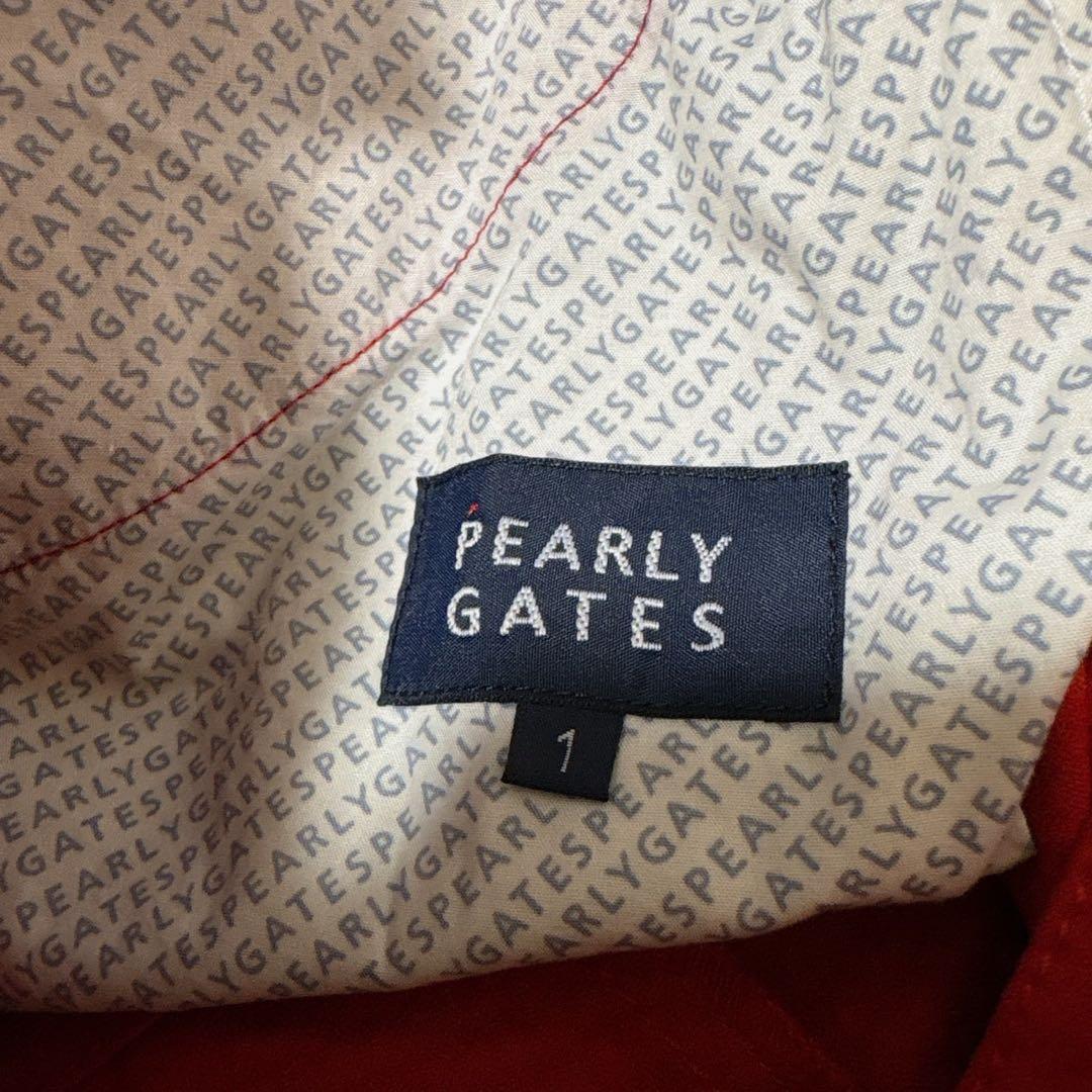 パーリーゲイツ　イーエックス ストレッチ ショートパンツ赤