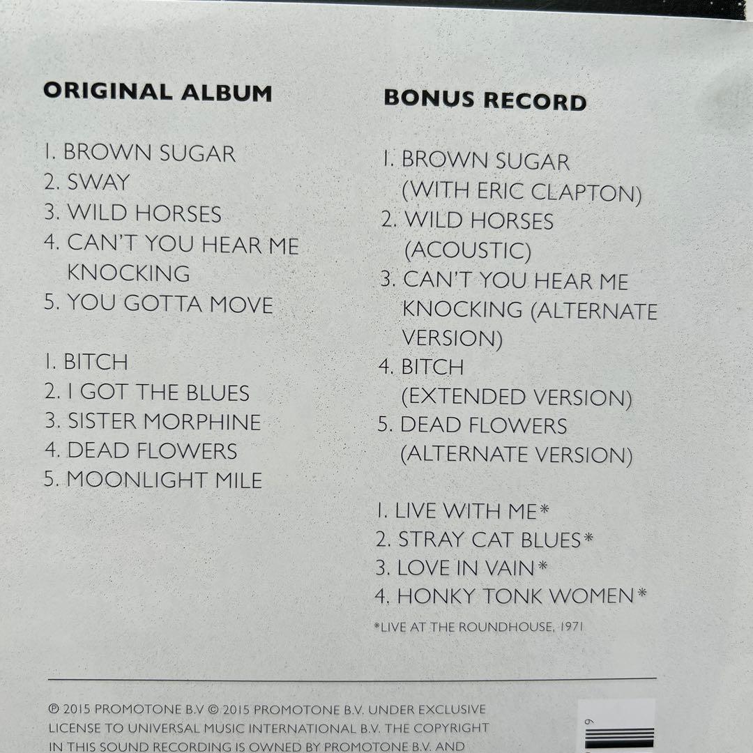 【ほぼ新品❗️2LP】【EU盤】【ストーンズ〜リアル・ジッパー❗️】クラプトン参加❗️