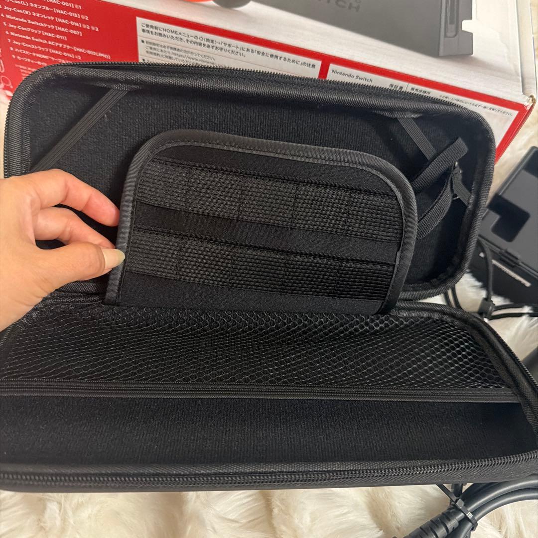Nintendo Switch 本体 動作確認済み 付属品あり ポーチ付