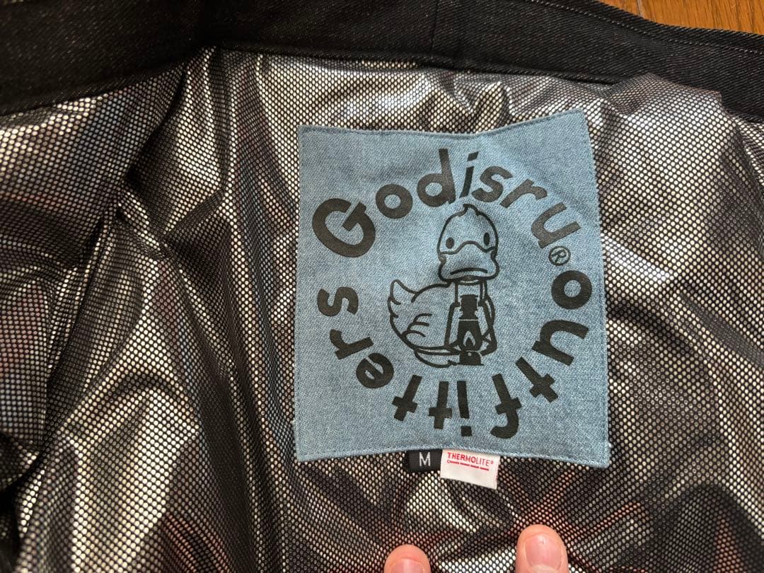 寒風寒波上等デニム半纏（ハンテン）NAVY×BLACK