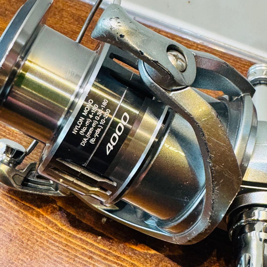 【人気カスタム】21 ナスキー 4000 ゴメクサス リールスタンド付 動作良好