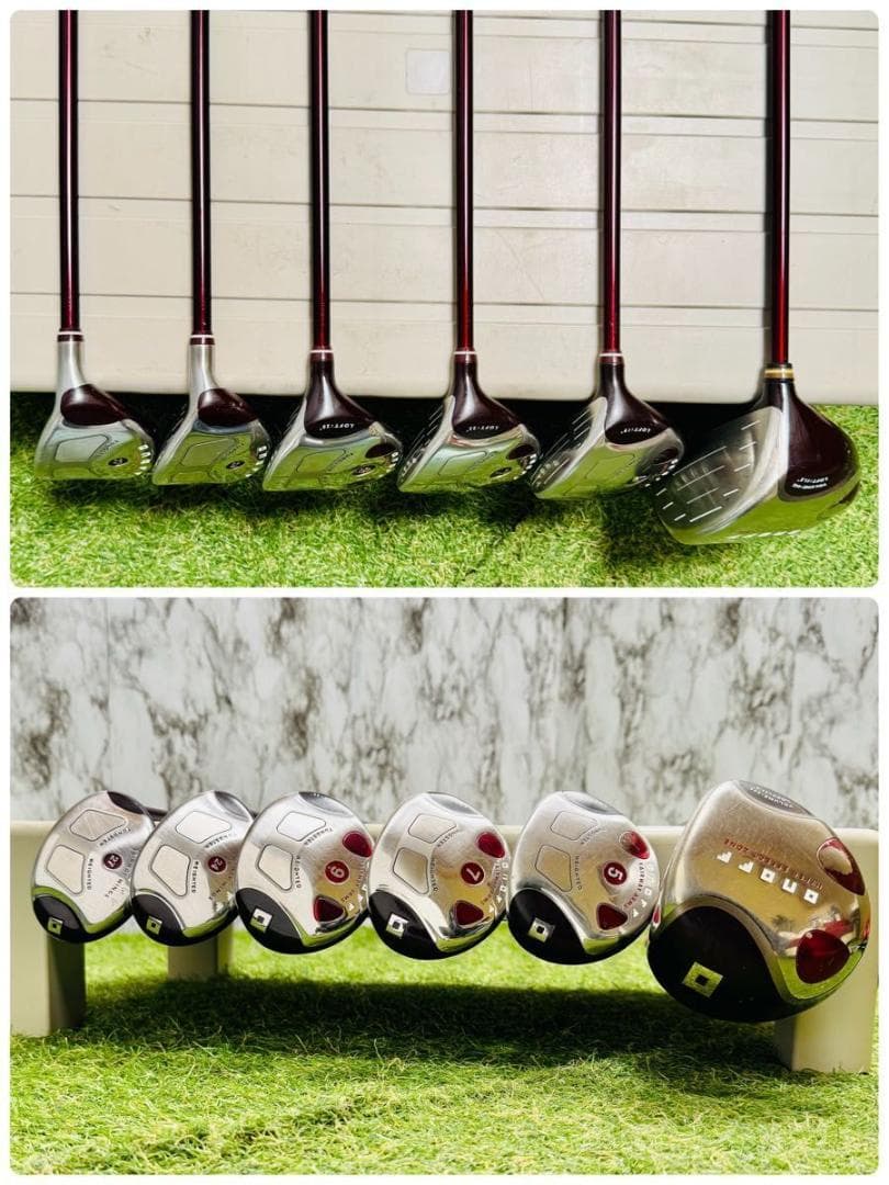 【良品】グローブライド オノフ 2010 レディースゴルフセット 12本 L