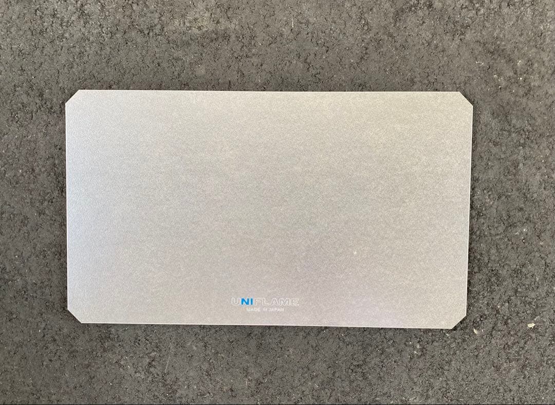 ユニフレーム　フィールドラック2枚　ステンレス天板１枚セット