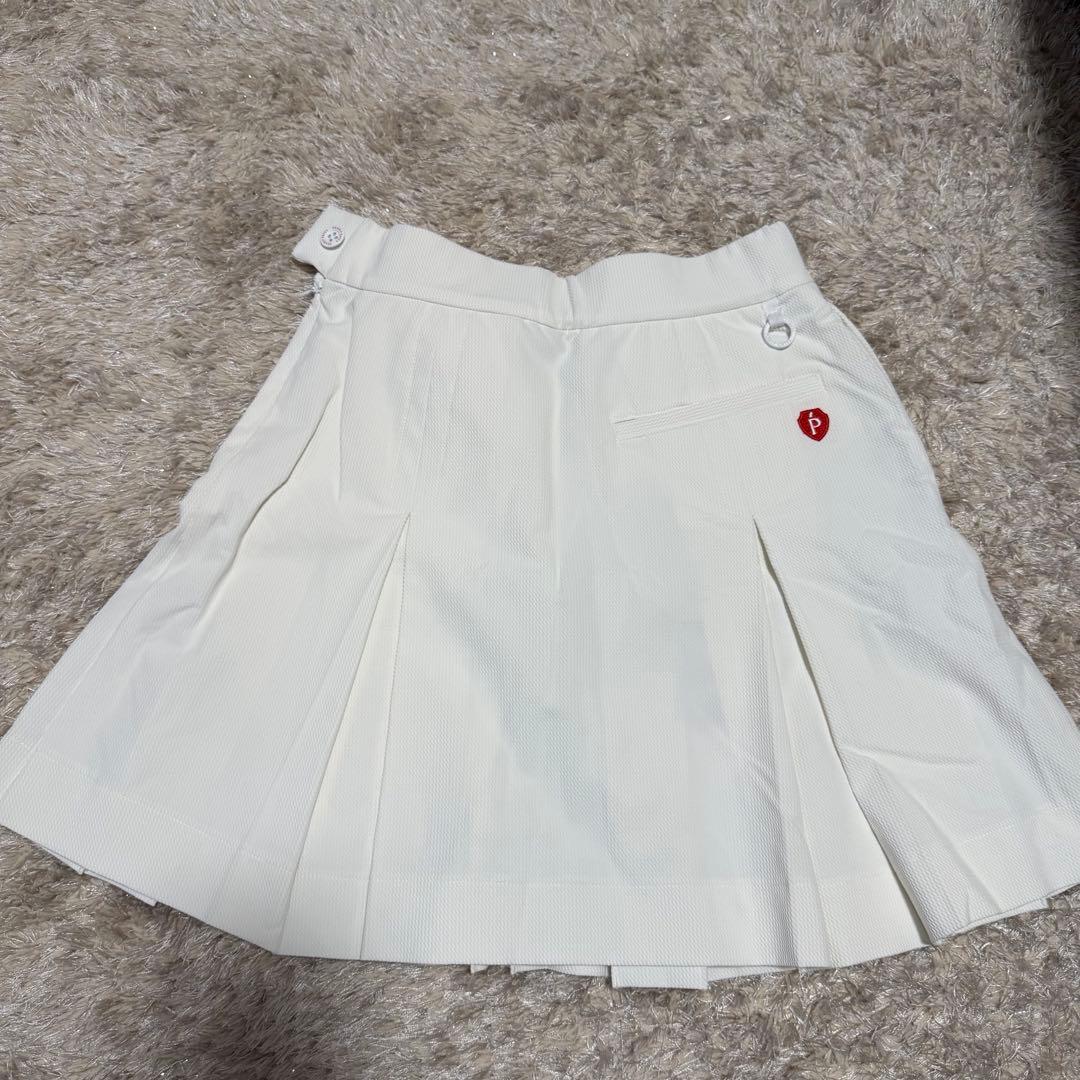 パーリーゲイツ ストレッチプリーツスカート