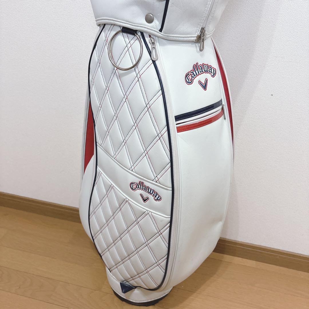 K336 Callaway レディース キャディバッグ ホワイト