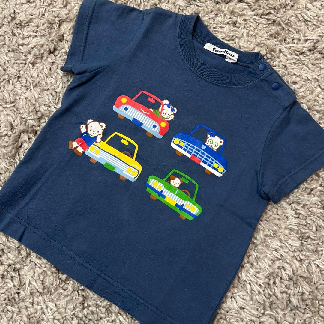 familiar 90cm Tシャツ・ハーフパンツのセット