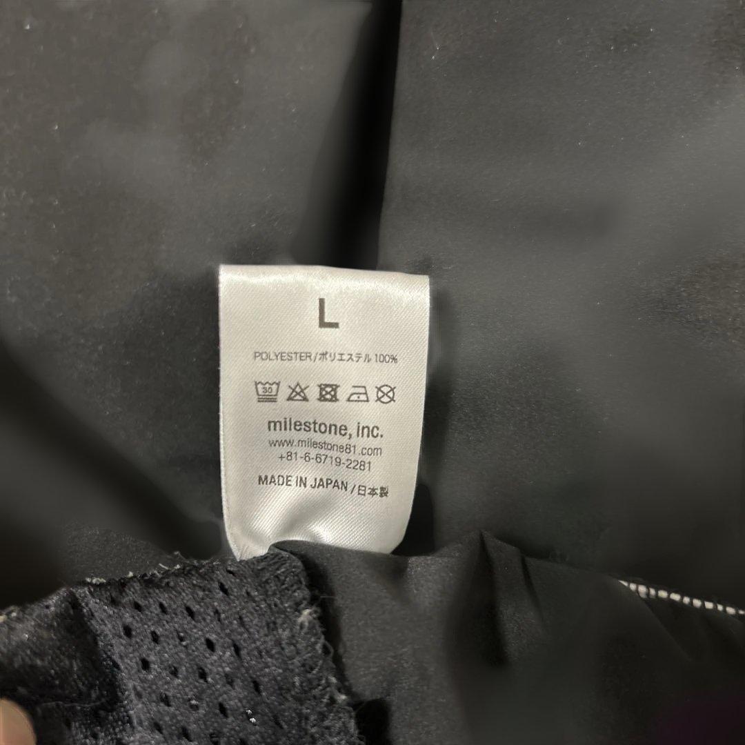 マイルストーン　natty shorts 5インチ　Lサイズ