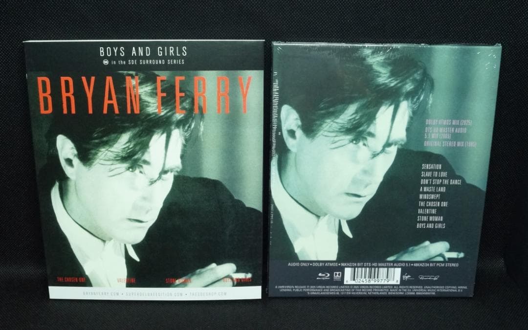 【Blu-ray Audio】ブライアン・フェリー「ボーイズ・アンド・ガールズ」