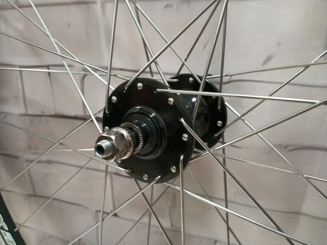 ピスト 競輪 700C 前後ホイール 車輪 RONGDEXIN 新品未使用　B品