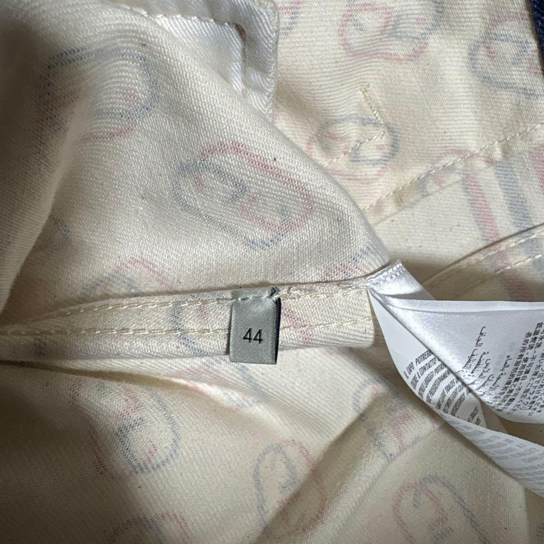 GUCCI インターロッキング　GG デニムジャケット　Gジャン　サイズ44