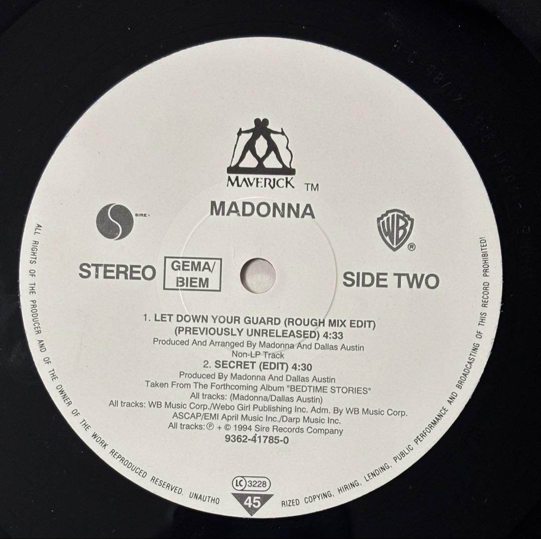 Madonna Secret マドンナ Dallas Austin