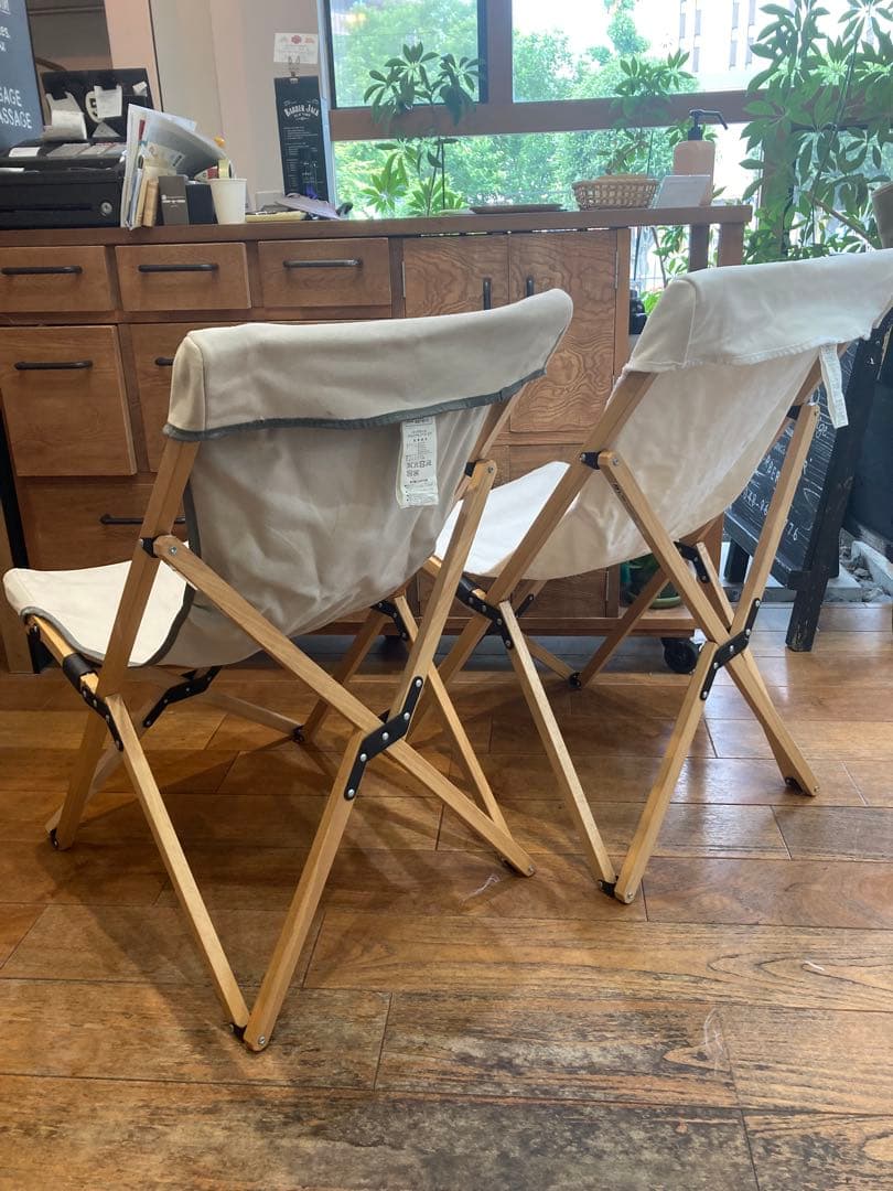 ビーチフレーム　アウトドアチェア　2脚セット　未使用品
